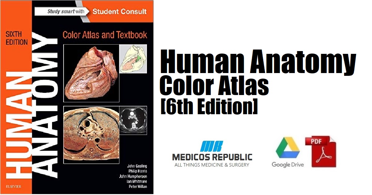 Human Anatomy, Color Atlas and Textbook 6th Edition PDF