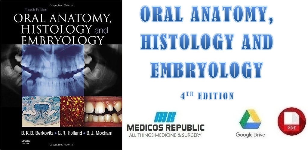 Oral Anatomy, Histology and Embryology 4th Edition PDF