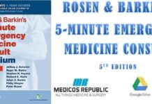 Rosen & Barkin's 5-Minute Emergency Medicine Consult 5th Edition PDF