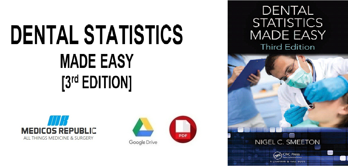 Dental Statistics Made Easy 3rd Edition PDF 