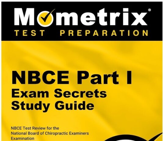 NBCE Part I Exam Secrets Study Guide PDF