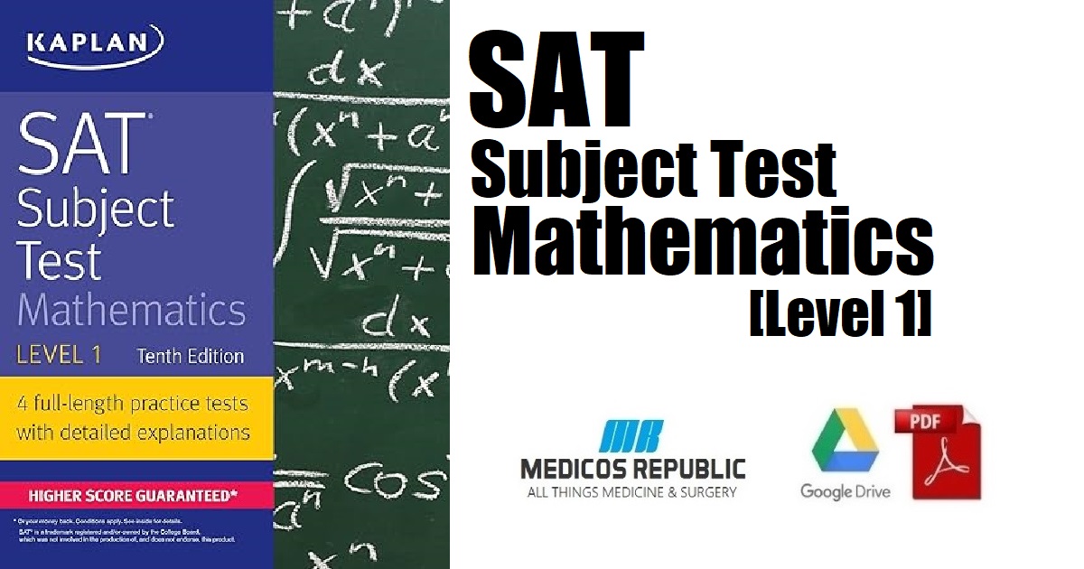 SAT Subject Test Mathematics Level 1 PDF