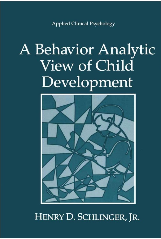 A Behavior Analytic View of Child Development PDF 