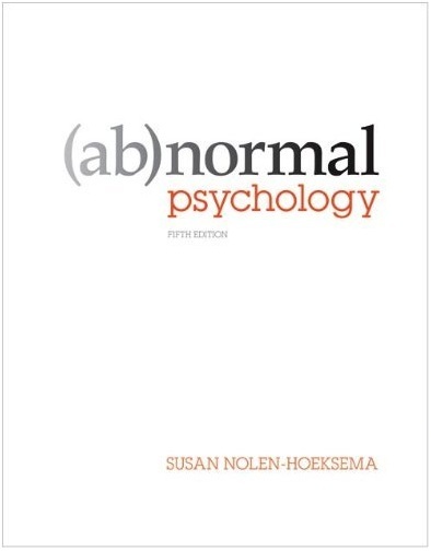 Abnormal Psychology PDF