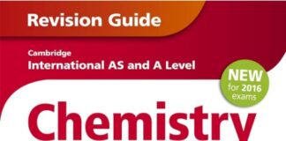 Cambridge International AS/A Level Chemistry Revision Guide PDF