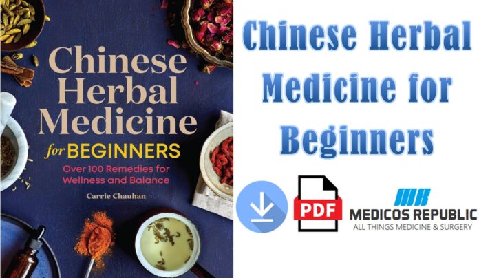 Chinese Herbal Medicine for Beginners PDF