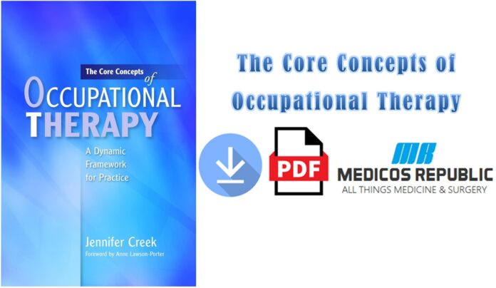 The Core Concepts of Occupational Therapy PDF