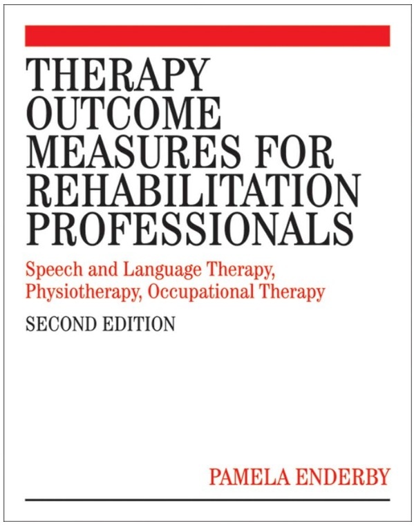 Therapy Outcome Measures for Rehabilitation Professionals PDF 