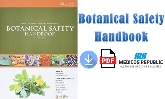 American Herbal Products Association's Botanical Safety Handbook PDF