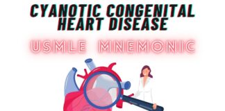 Cyanotic Congenital Heart Disease Mnemonic