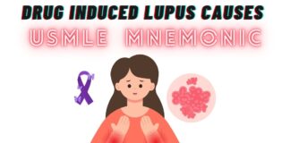 Drug Induced Lupus Causes Mnemonic