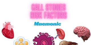 Gall Stones Risk Factors Mnemonic
