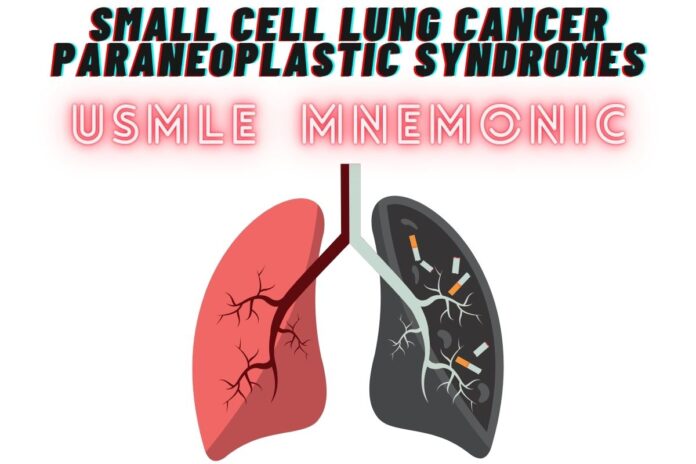 Small Cell Lung Cancer Paraneoplastic Syndromes Mnemonic