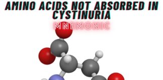 Amino Acids Not Absorbed in Cystinuria Mnemonic