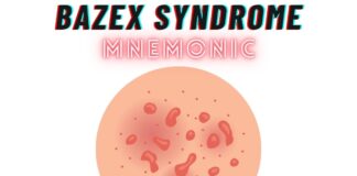 Bazex Syndrome Mnemonic